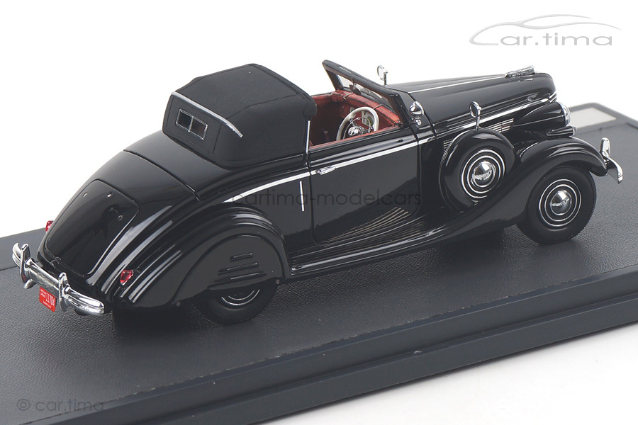 Buick Series 40 Lancefield Drop Head 1938 schwarz Matrix Scale Models 1:43 MX50206-061