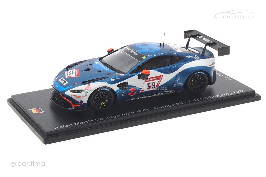 Aston Martin Vantage AMR GT4 24h Nürburgring 2020 Adam/Goodwin/Turner Spark 1:43 SG700