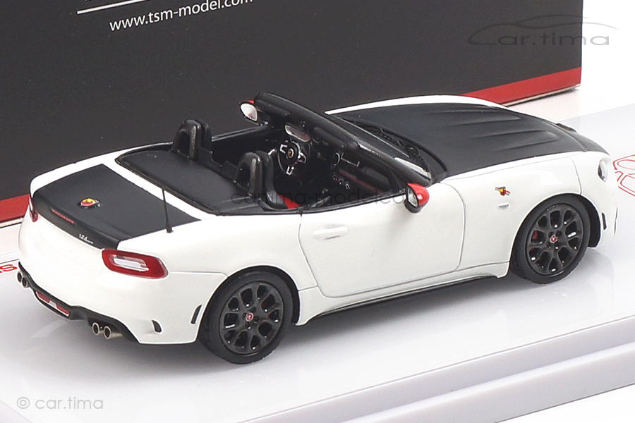 Abarth 124 Spider Turini 1975 white TSM-Model 1:43 TSM430134