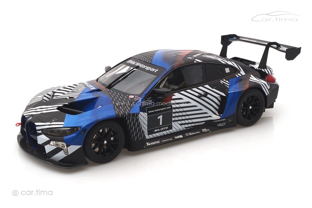 BMW M4 GT3 Test Car Design 2021 TopSpeed 1:18 TS0370