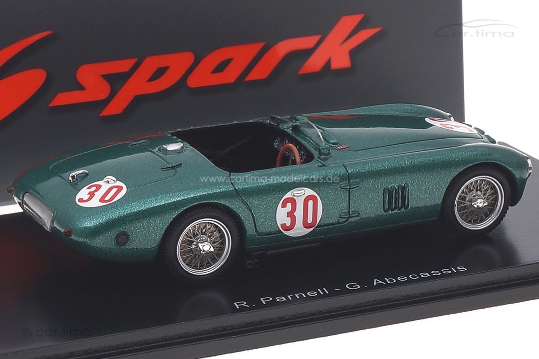 Aston Martin DB3 12h Sebring 1953 Parnell/Abecassis Spark 1:43 S2448