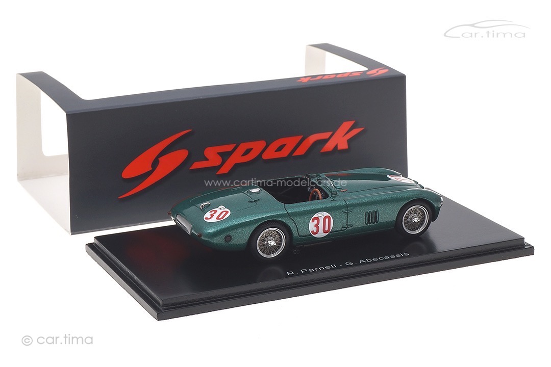 Aston Martin DB3 12h Sebring 1953 Parnell/Abecassis Spark 1:43 S2448