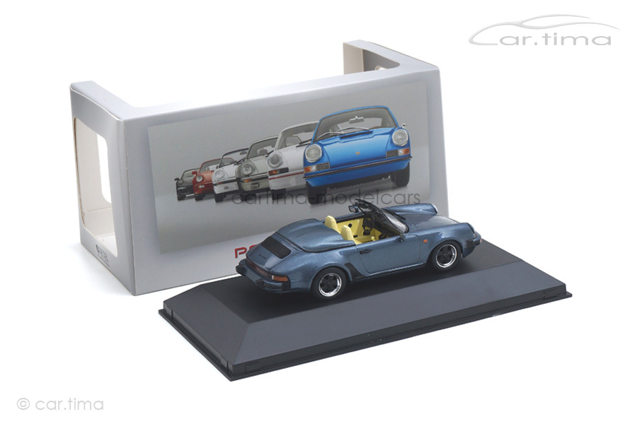 Porsche 911 (997) Speedster Purblau Atlas 1:43 7114015