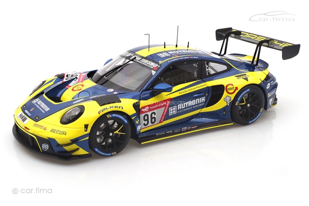 Porsche 911 (992) GT3 R 24h Nürburgring 2023 Andlauer/Cairoli/Olsen Minichamps 1:18 113236996