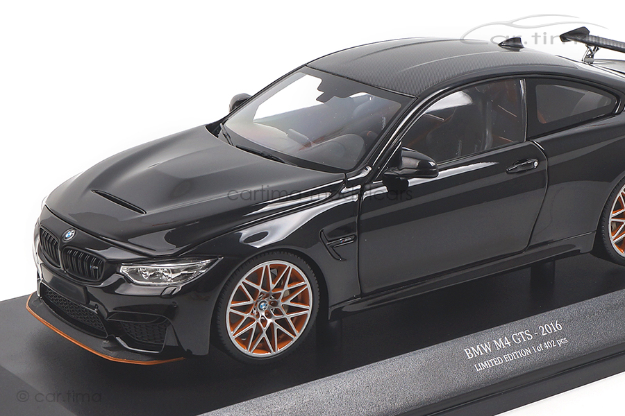 BMW M4 GTS 2016 schwarz met. Minichamps 1:18 110025220