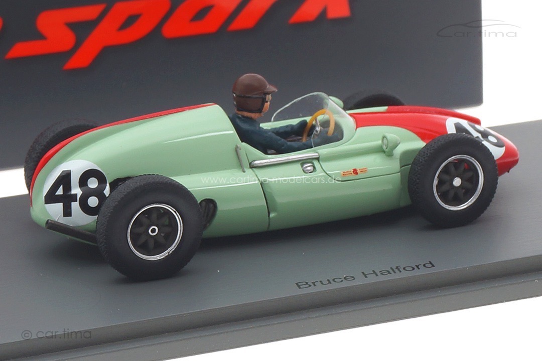 Cooper T51 GP Frankreich 1960 Bruce Halford Spark 1:43 S8053