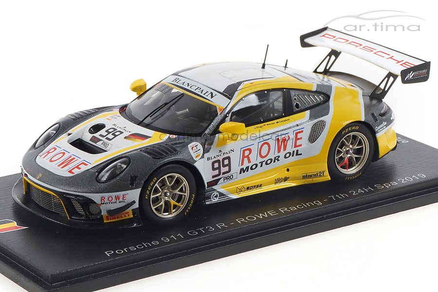 Porsche 911 GT3 R 24h Spa 2019 Campbell/Olsen/Werner Spark 1:43 SB256