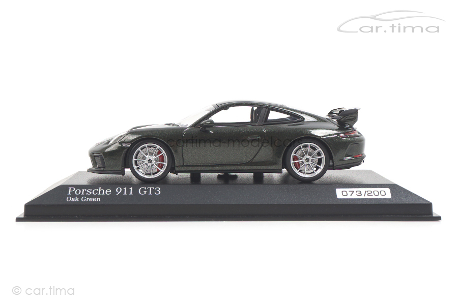 Porsche 911 (991 II) GT3 PTS Oakgrün Minichamps 1:43 CA04318011