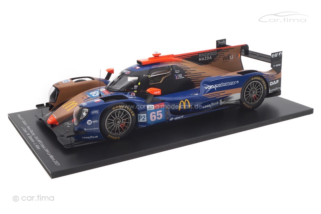 Oreca 07 - Gibson 24h Le Mans 2021 Canal/Stevens/Allen Spark 1:18 18S709