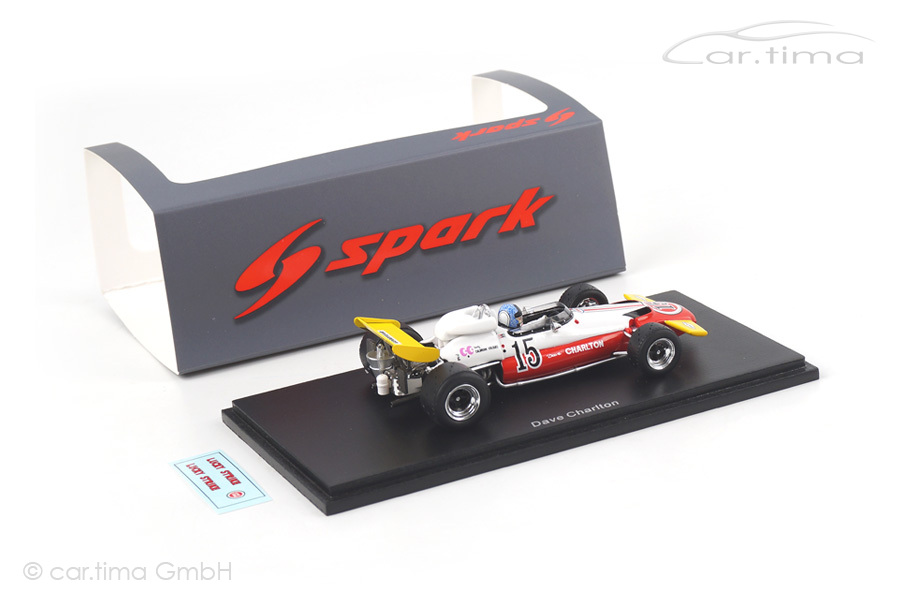 Brabham BT33 GP Südafrika 1971 Dave Charlton Spark 1:43 S4339