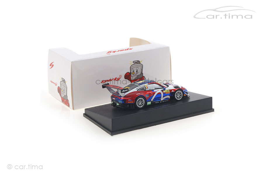 Porsche 911 GT3 R Macau 2017 Laurens Vanthoor Spark 1:64 Y161