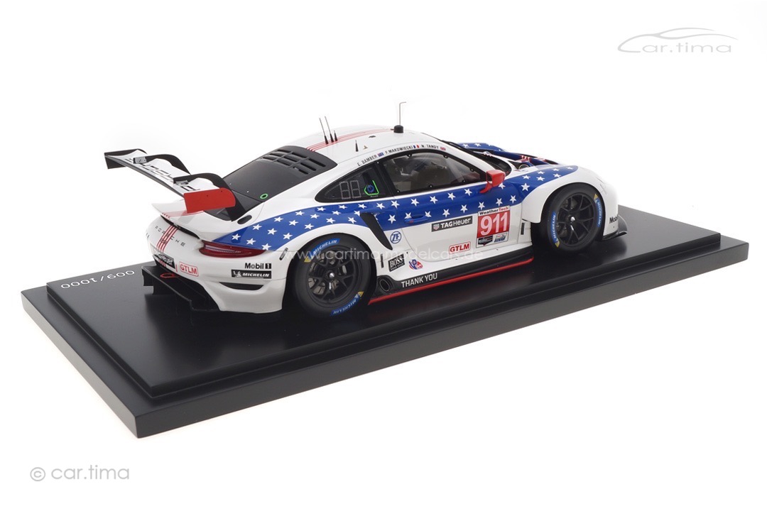 Porsche 911 RSR 12h Sebring 2020 Bamber/Makowiecki/Tandy Spark 1:18 WAP0210120N0FW