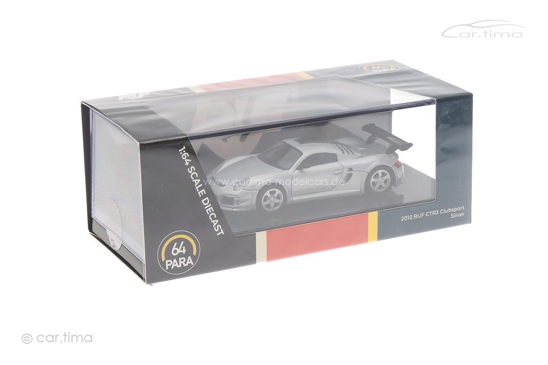 RUF CTR3 Clubsport 2012 Silber Paragon 1:64 PA-55382LHD