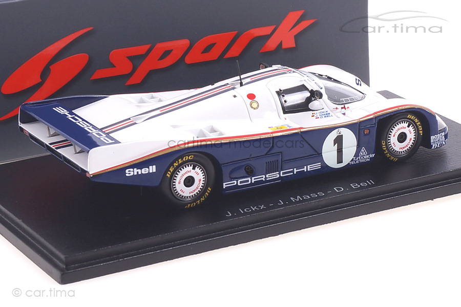 Porsche 962 C 24h Le Mans 1985 Bell/Ickx/Mass Spark 1:43 S4086