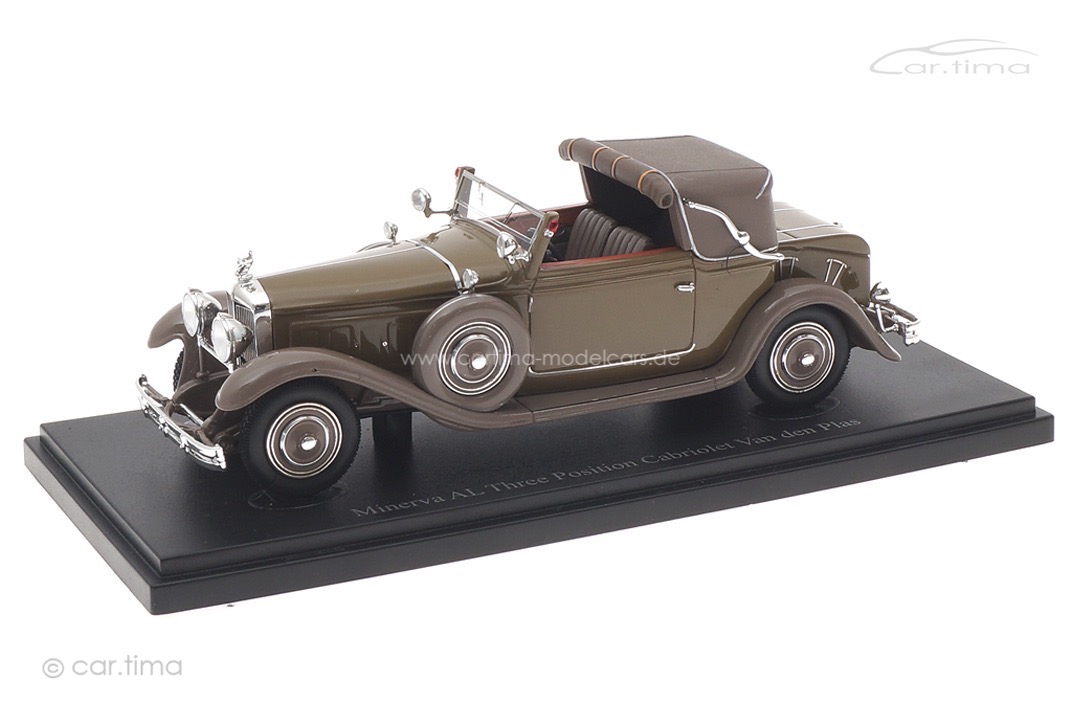 Minerva Al Three Position Cabriolet Van den Plas 1930 autocult 1:43 02030