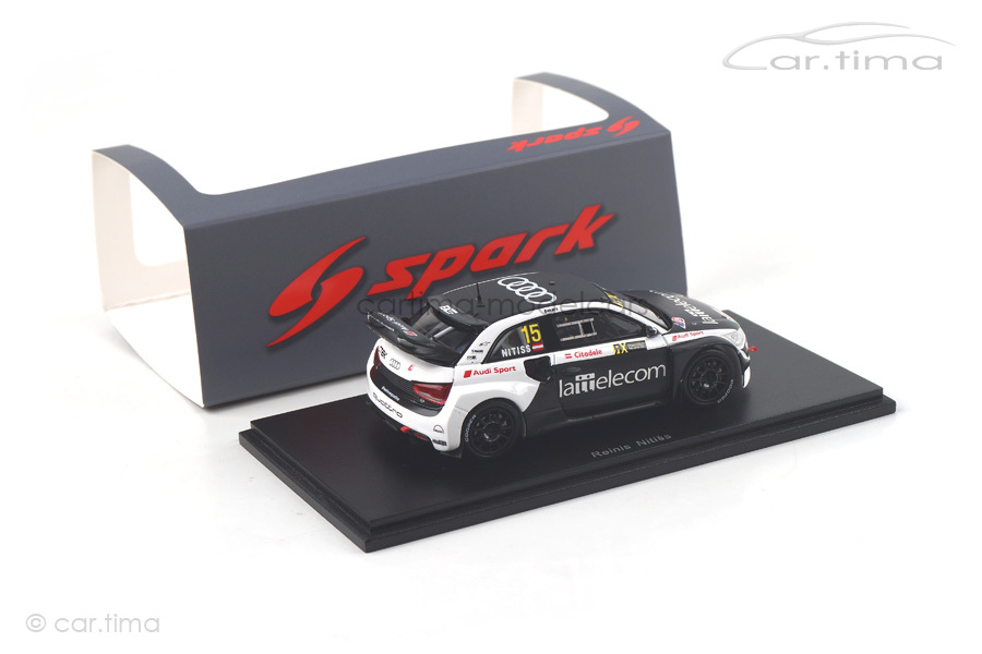 Audi S1 EKS RX Quattro WRX Portugal 2017 Reinis Nitišs Spark 1:43 S5863