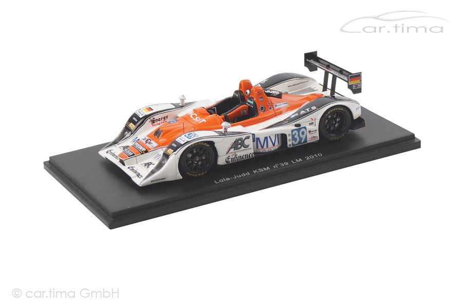 Lola-Judd KSM 24h Le Mans 2010 de Pourtales/Noda/Kennard Spark 1:43 S2563