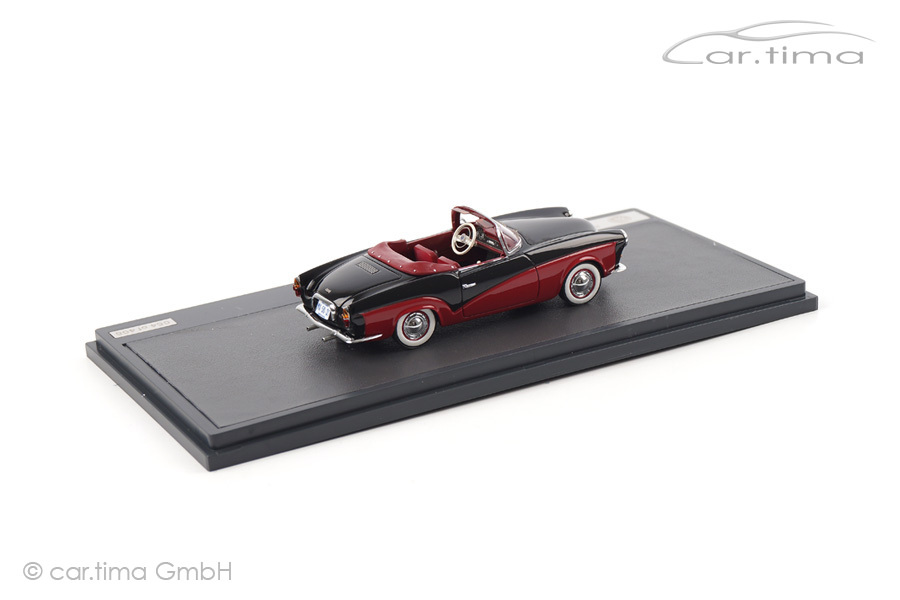 Volkswagen  Rometsch Lawrence Convertible schwarz/rot Matrix Scale Models 1:43 MX42105-031