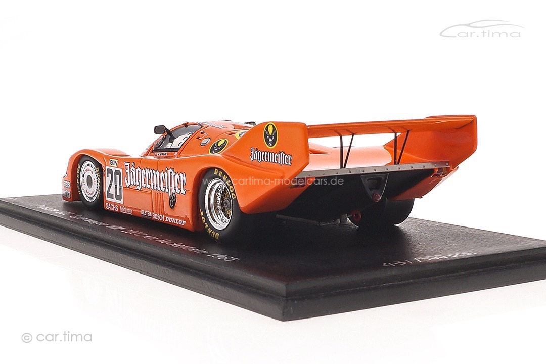 Porsche 956 Sportwagen WM 1000 km Hockenheim 1985 Berger/Brun Spark 1:43 CAP04311023