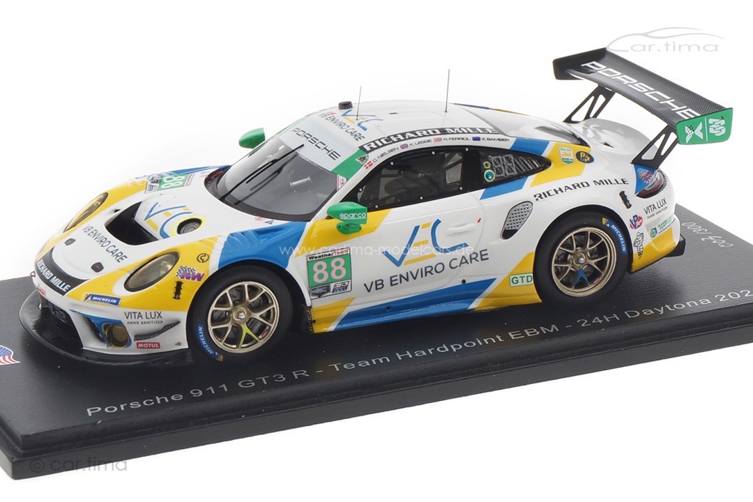 Porsche 911 GT3 R 24h Daytona 2021 Ferriol/Bamber/Legge/Nielsen Spark 1:43 US285