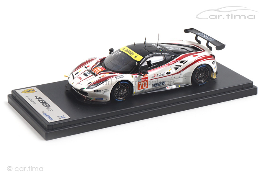 Ferrari 488 GTE 24h Le Mans 2018 Beretta/Ishikawa/Cheever LookSmart 1:43 LSLM087