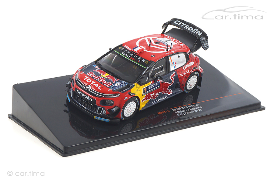 Citroen C3 WRC Rallye Finnland 2019 Ingrassia/Ogier IXO 1:43 RAM724