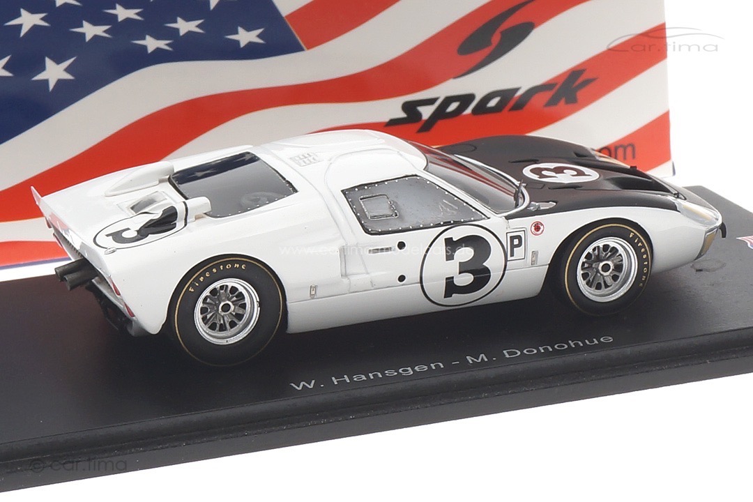 Ford GT40 Mk2 12h Sebring 1966 Hansgen/Donohue Spark 1:43 US255