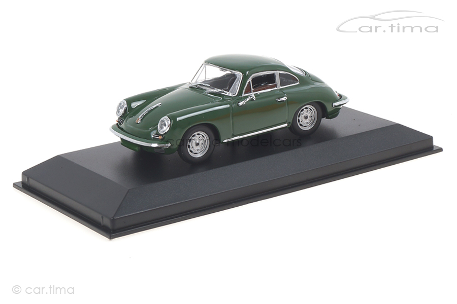 Porsche 356 C Carrera 2 1963 dunkelgrün Maxichamps 1:43 940062360