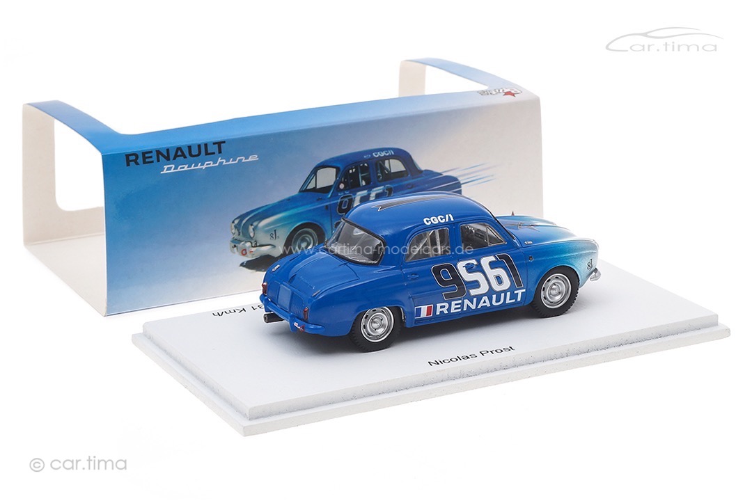 Renault Dauphine Bonneville 2016 Nicolas Prost Bizarre 1:43 B1074