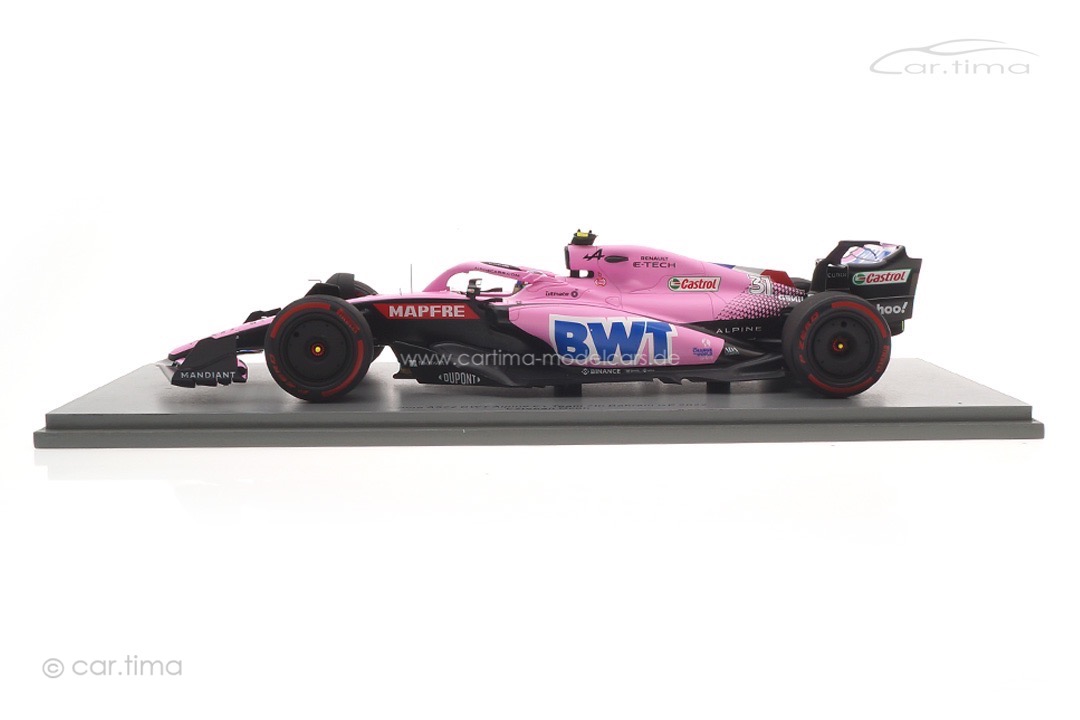 Alpine A522 GP Bahrain 2022 Esteban Ocon Spark 1:18 18S753