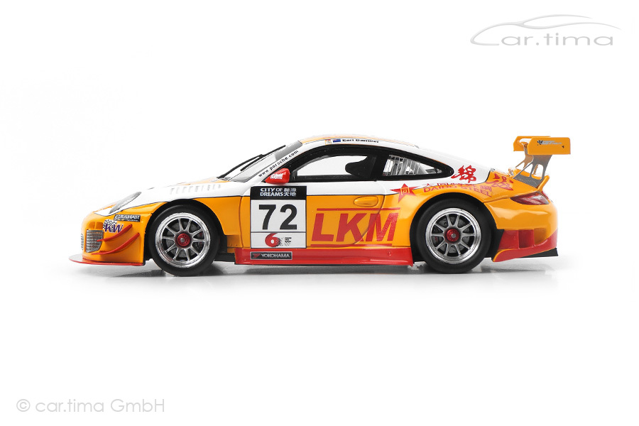 Porsche 911 (997 II) GT3 R City of Dreams Macau GT Cup 2013 Earl Bamber Spark 1:43 SA049