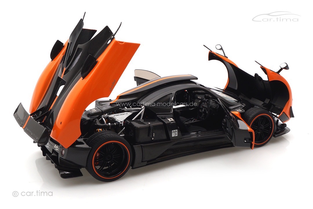 Pagani Zonda Cinque Coupe Arancio St. Tropez Almost Real 1:18 850603001