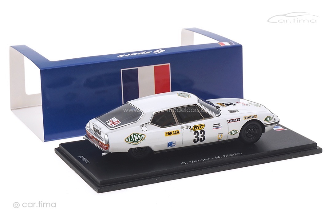 Citroen SM Tour de France 1972 Martin/Verrier Spark 1:43 SF198