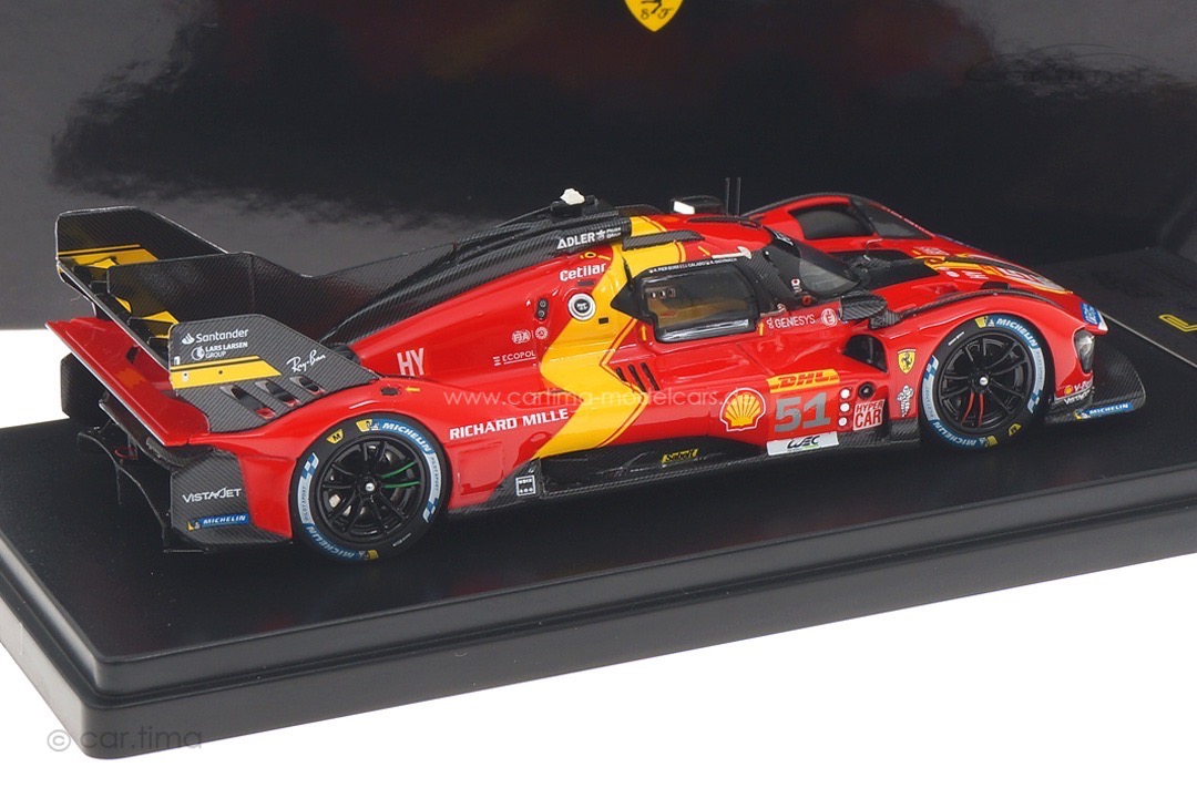 Ferrari 499P WEC 6 hrs. Spa 2023 Calado/Giovinazzi/Pier Guidi BBR 1:43 CS004