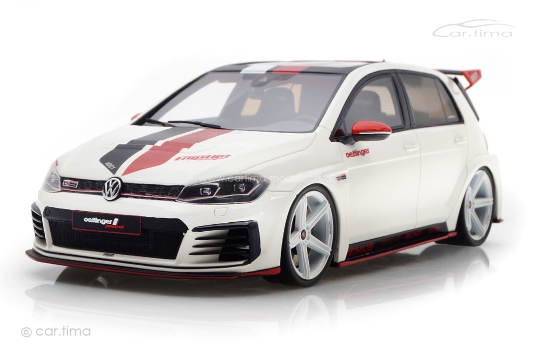 Volkswagen Golf VII GTi Oettinger/Engstler 2019 Pure White Otto 1:18 OT1050