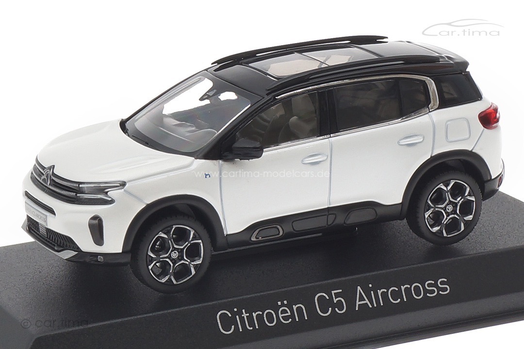 Citroën C5 Aircross 2022 Pearl White/black Norev 1:43 155564