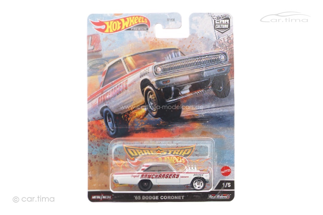 Drag Strip Premium 5 Car-Set Real Riders Car Culture Hot Wheels 1:64 HCJ88-9796