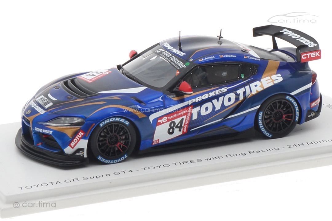 Toyota GR Supra GT4 24h Nürburgring 2022 Arnold/Waldow/Vazquez-Garcia Spark 1:43 SG859