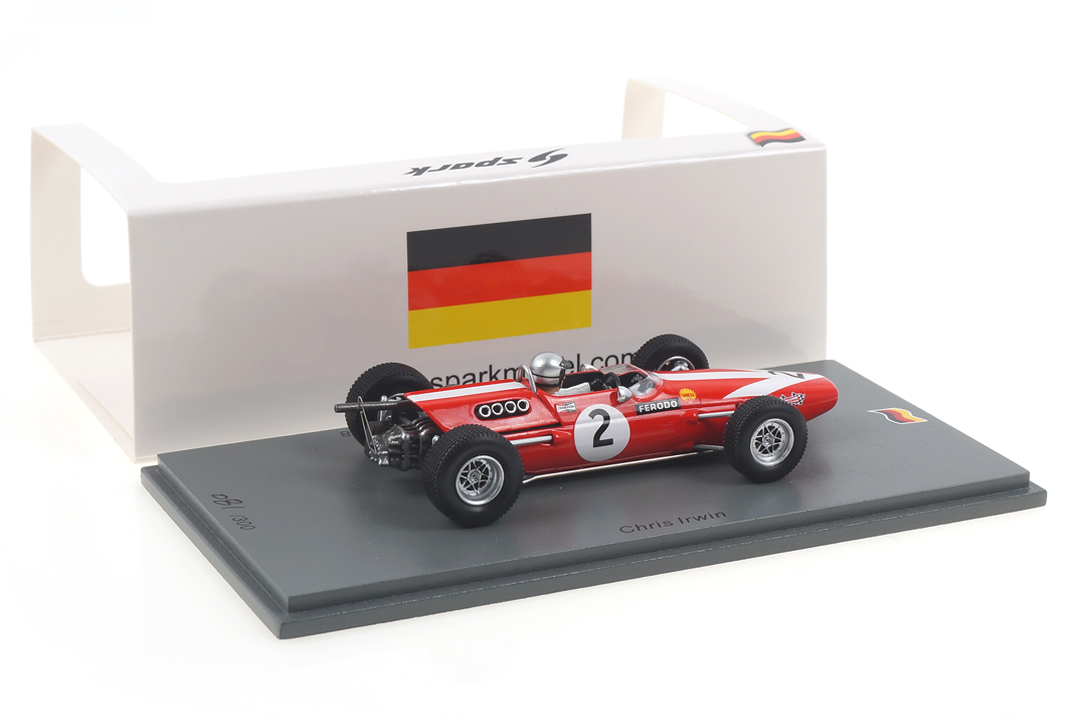 Lola T100 Winner Eifelrennen F2 1968 Chris Irwin Spark 1:43 SG511