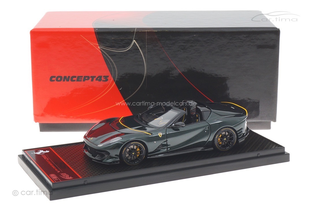 Ferrari 812 Competizione A Green Zeltweg BBR 1:43 BBRC263O