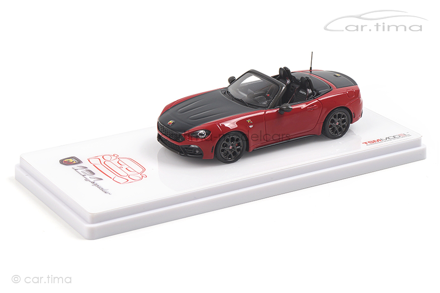 Abarth 124 Spider Costa Brava 1972 red TSM 1:43 TSM430133