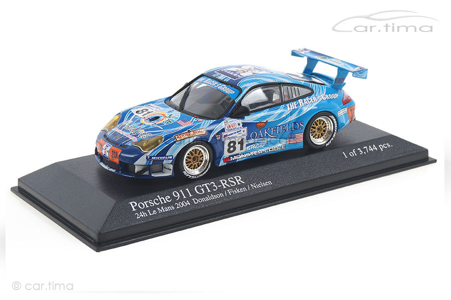 Porsche 911 (996) GT3 RSR 24h Le Mans 2004 Minichamps 1:43 400046981