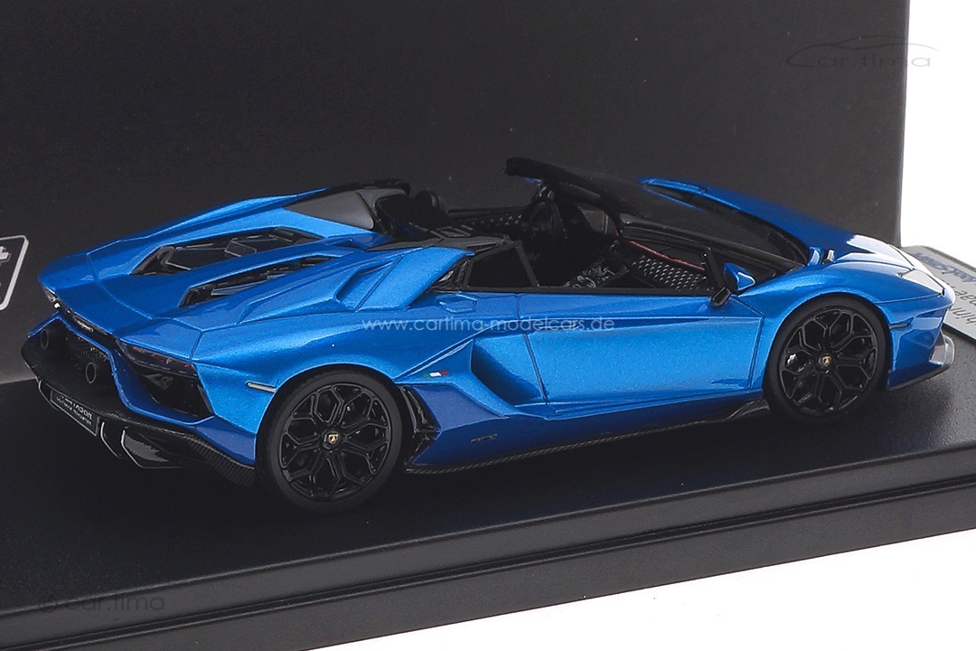 Lamborghini Aventador Ultimae Roadster Blu Tawaret Looksmart 1:43 LS532A