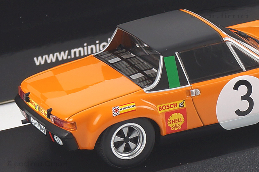 Porsche 914/6 Marathon de la Route 1970 Waldegaard/Andersson Minichamps 1:43 400706503