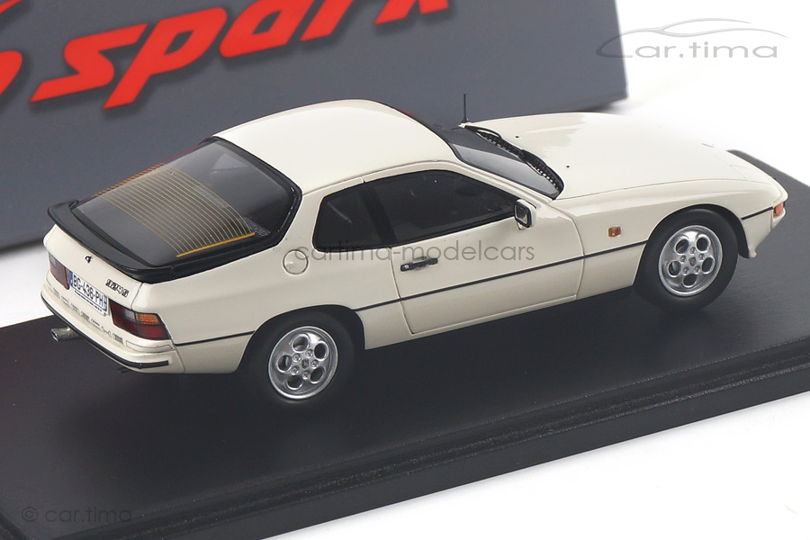 Porsche 924 S Alpinweiß Spark 1:43 S4460