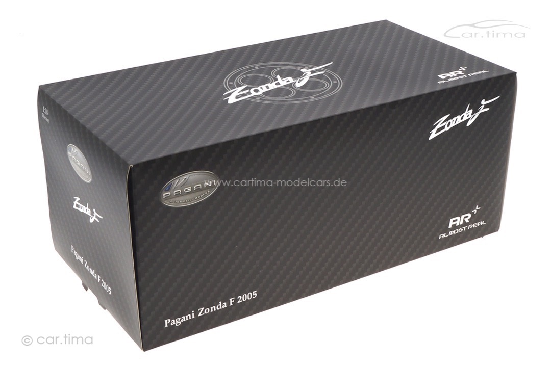 Pagani Zonda F Carbon schwarz Almost Real 1:18 850410001