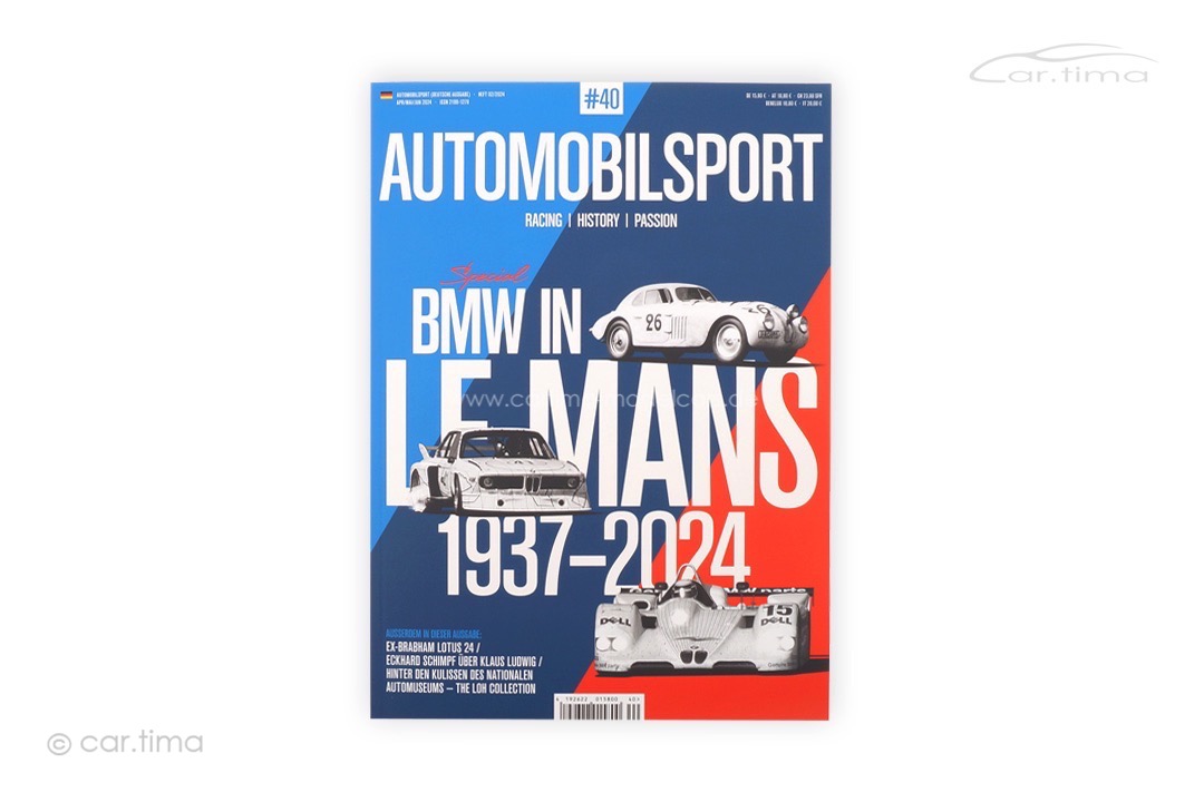 Zeitschrift/Magazine Automobilsport #40 (02/2024) Deutsche Edition M-AMS40-DE
