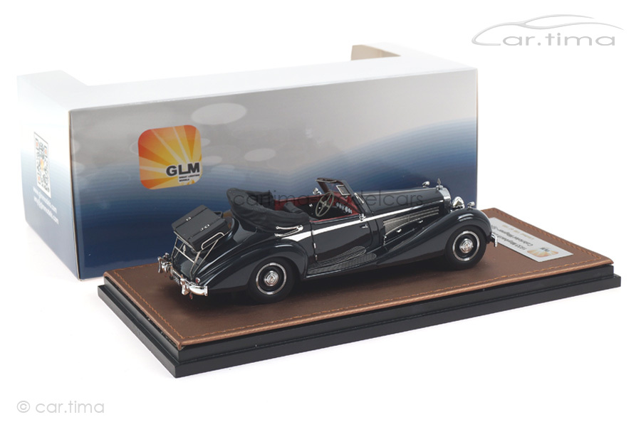 Maybach Zeppelin DS8 Cabriolet Wagner-Spohn schwarz GLM 1:43 GLM43220001