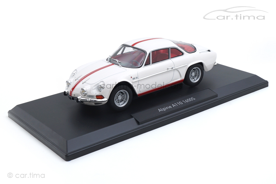 Renault Alpine A110 1600S 1971 weiß/rot Norev 1:18 185303