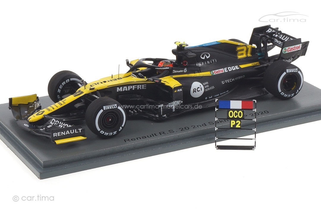 Renault R.S. 20 GP Sakhir 2020 Esteban Ocon Spark 1:43 S6486